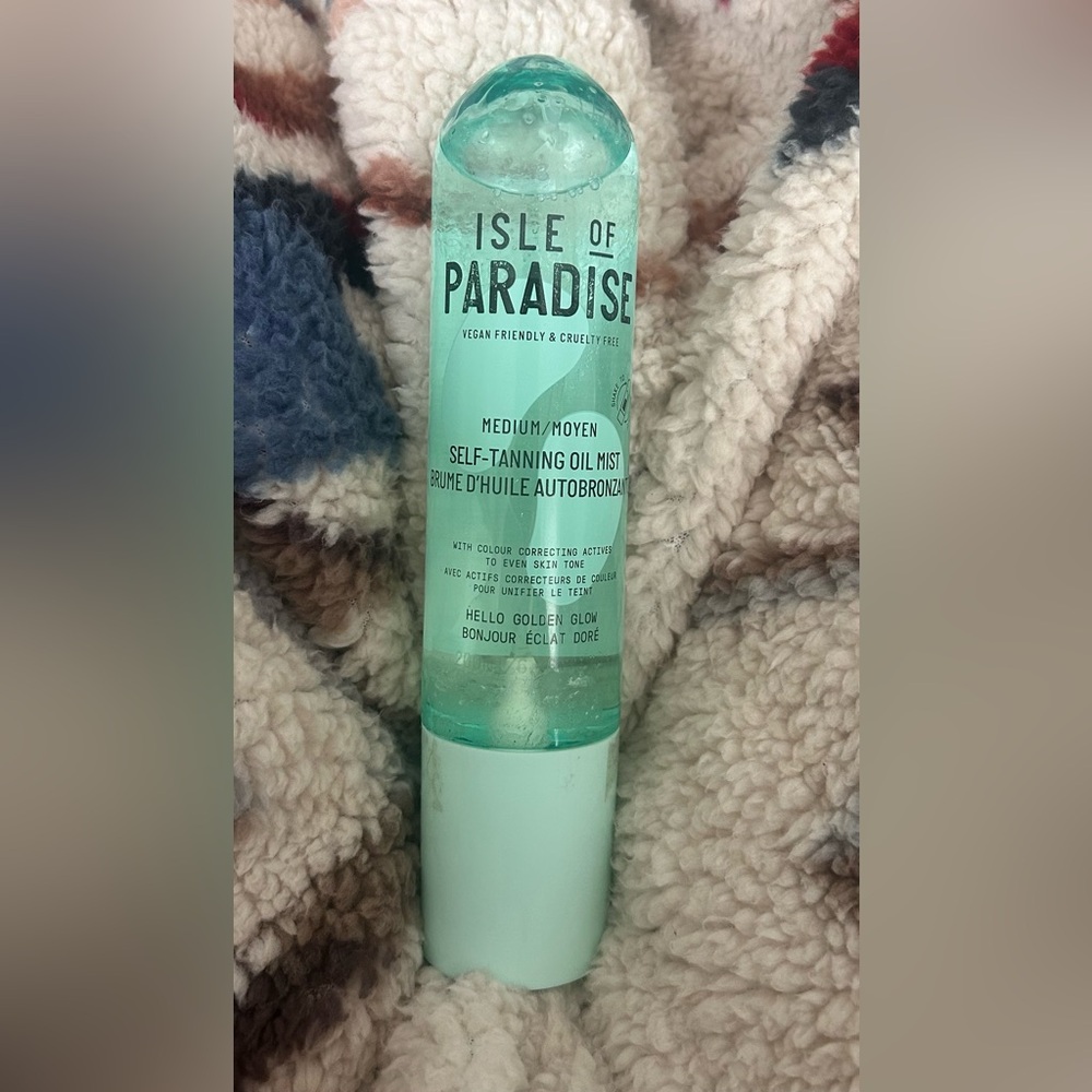 Isle of Paradise Medium Self-Tanning Oil Mist - Green